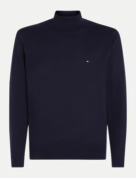 Strickpullover mit Rollkragen Blau L - Tommy hilfiger - FashionsVida
