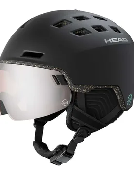 Casque Avec Visière Radar Rethink Black M-L unisex - Head - FashionsVida