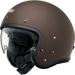 Casco Moto Jet J.O2 Marrone Opaco taglia 2XL