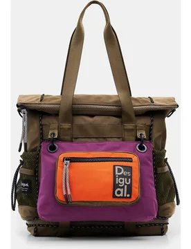 Mochila Voyager XL multiposición con cremallera - Desigual - FashionsVida