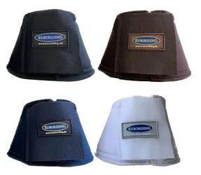 Hufglocken Neopren, Klett, braun, s