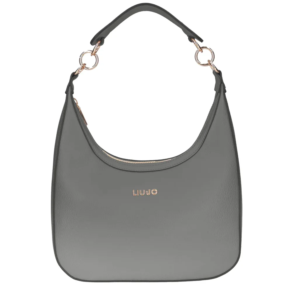 Borsa a spalla AF4260 E0037 ANTRACITE MET - Liujo - FashionsVida