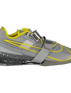 Chaussures D´haltérophilie Romaleos 4 Wolf Grey / Black / Met Silver EU 39 - Nike - FashionsVida