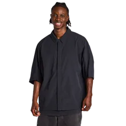Tech Men T-Shirts - Black - Size S - Poly Woven - Black - Size: Small