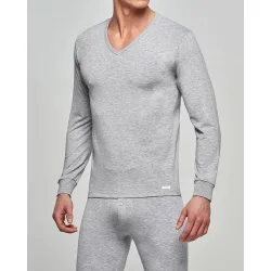 Camiseta interior térmica de hombre de manga larga