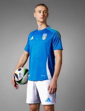 Italia Maglia Home Authentic 2024 XL Blue - Adidas - FashionsVida