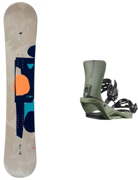 Packs (snowboard + fix) - Snowboard all-mountain - Pack Chloro 2026 en Bois - Gris - K2 Snowboard - FashionsVida