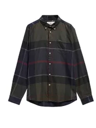 Hemd Slim Fit DUNOON dunkelgrün XXL herren