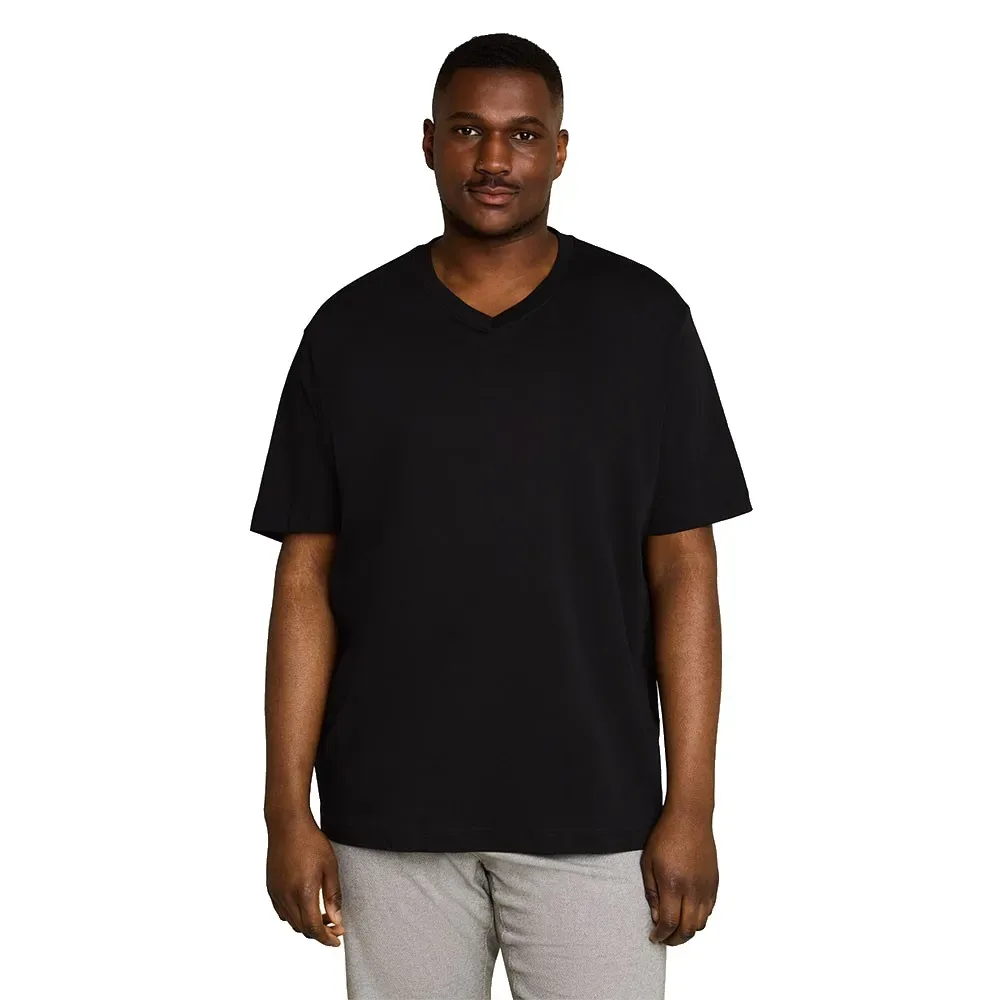 Maglietta A Maniche Corte 1053108 Black 4XL - Tom tailor - FashionsVida