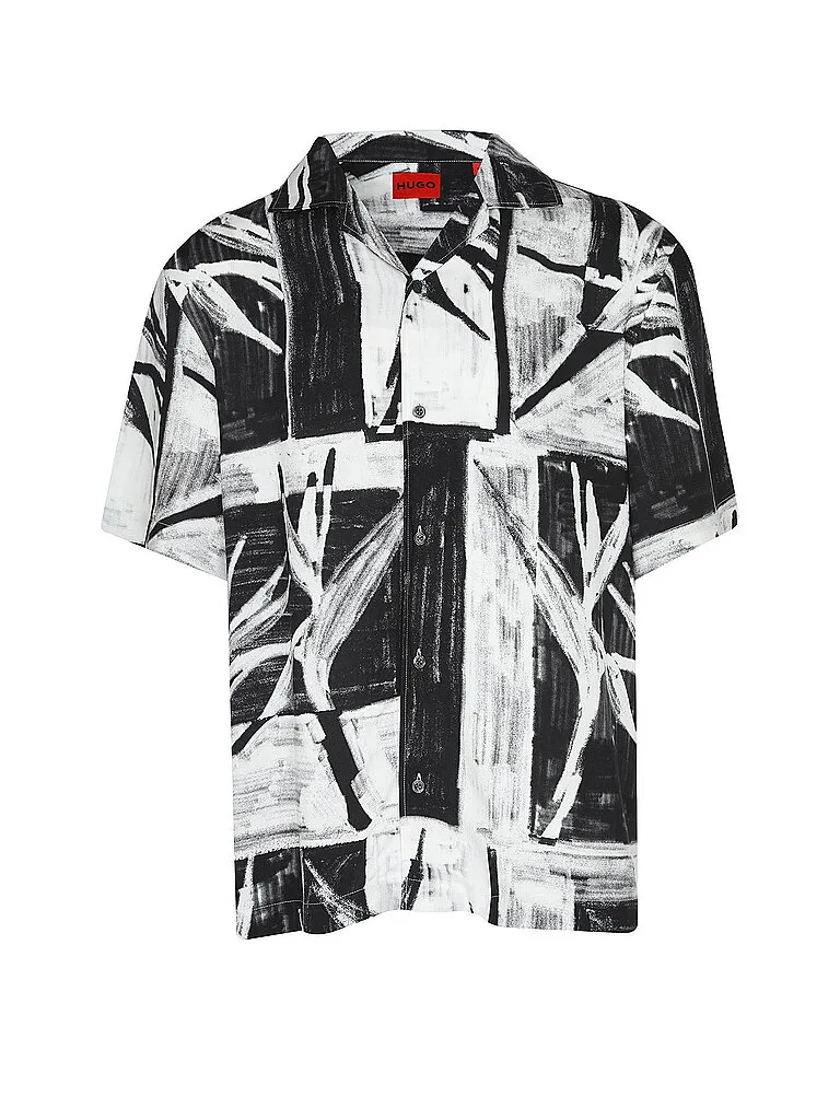Hugo Camisa holgada EXOLINO negro XL - Hugo Boss - FashionsVida