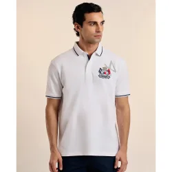Polo de piqué de hombre corte classic manga corta