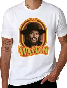 Waylon Jennings Smoking T-Shirt man t shirts for men casual cotton t shirt pack T-Shirt - Aliexpress - FashionsVida