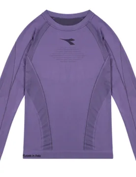L. LS Laufshirt Damen Violet Grape XS - Diadora - FashionsVida