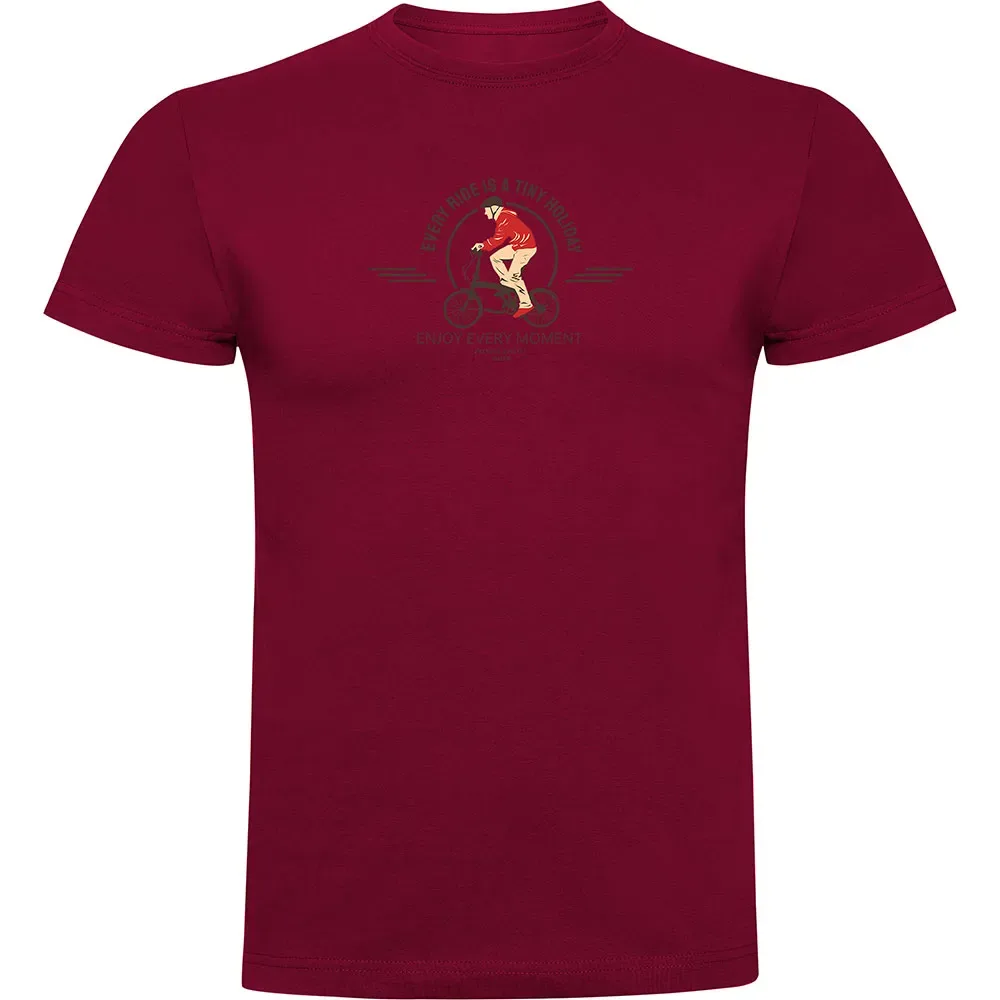 Maglietta A Maniche Corte Tiny Holiday Dark Red - Kruskis - FashionsVida