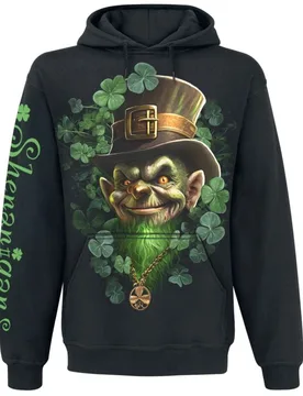 Kapuzenpullover - Shenanigans - Hoodie - S bis L - für Männer - Größe S - schwarz - Männer - male - Spiral - FashionsVida