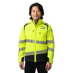 Veste High Visibility Yellow / Dark Navy Blue 3XL