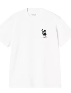 S/S Bumper Car T-Shirt - T-Shirt-kurzarm - weiss - Herren - Size: XL - Carhartt WIP - FashionsVida