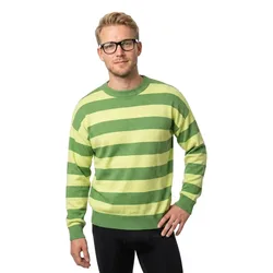 Pull 30000476 Stripes Classic Green M