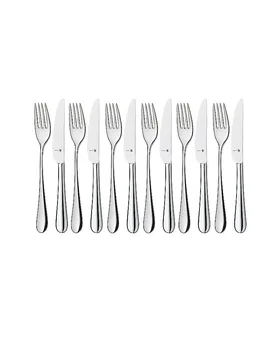 Dessertbesteck MERIT 12-tlg. Cromargan Protetct silber - WMF - FashionsVida