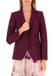 Blazer in pizzo BORDEAUX XS