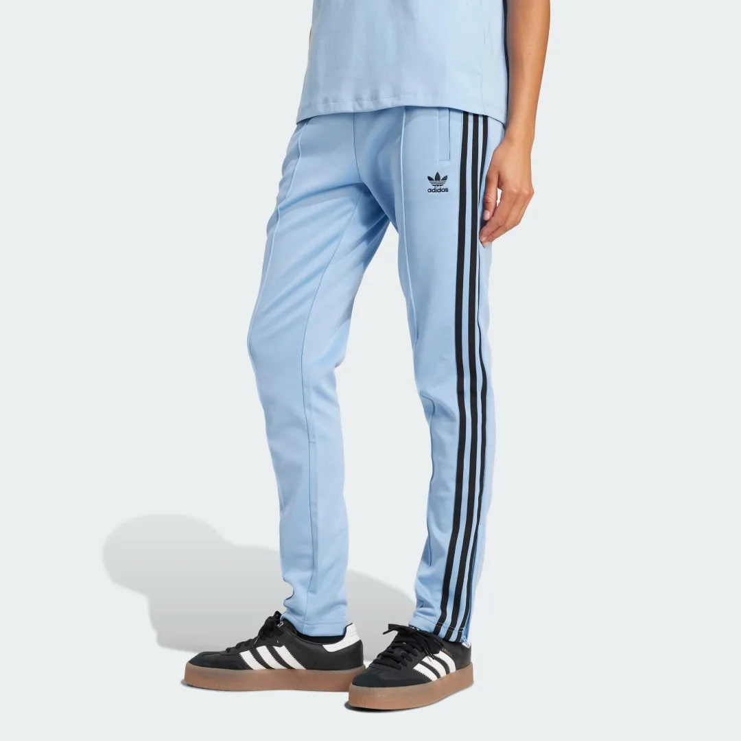 Track pants adicolor SST S Ash Blue / Black - Adidas - FashionsVida