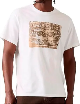 Relaxed fit camiseta manga corta hombre (XL) - Levis - FashionsVida