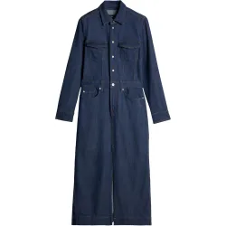 Vestido maxi en denim
