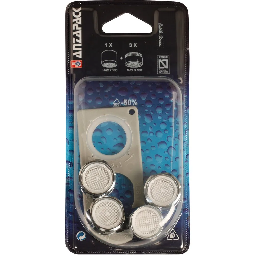 Kit 4 Economizadores + Llave M - Anzapack - FashionsVida