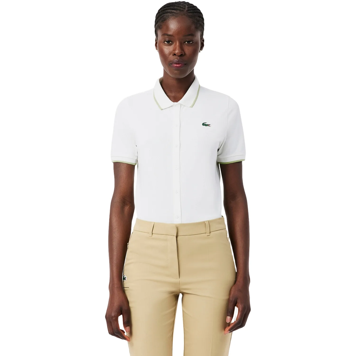 Polo Performance Emana, weiss 34 - Lacoste - FashionsVida