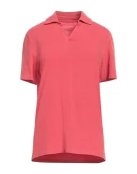 Poloshirt Herren Rot M Herren