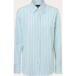 Rag & Bone - Camisa Connie de popelín a rayas Grnst