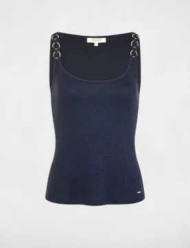 Camiseta de mujer ajustada cuello redondo - Morgan - FashionsVida
