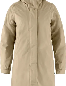 Parka chaude et imperméable en Primaloft® - HC Hydratic Padded Parka W Fossil - Taille L - Beige - Fjall Raven - FashionsVida