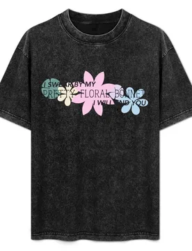 Pretty Floral Bonnet T-Shirt - Aliexpress - FashionsVida