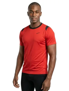 Bicycle Maglia Da Enduro A Maniche Corte A-dura Dri Wool Brilliant Orange - Alpinestars - FashionsVida