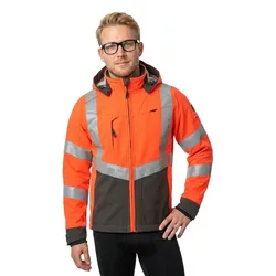 Veste Softshell Safe Supreme 15502 Hi-Vis Red / Dark Anthracite L