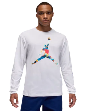 Mountainside Men T-Shirts - White - Size XS - Cotton Jersey - White - Size: Extra Small - Jordan - FashionsVida
