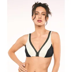 Sujetador de bikini dalis aros copa c-d contorno y tirante graduabl