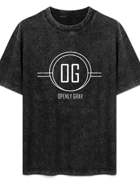 Openly Gray Natural Hair Circles T-Shirt Standard Fit Solid Tee Shirt - Aliexpress - FashionsVida
