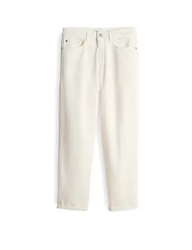 Jeans Straight Fit 7/8 MELLY RELAX bianco 44/L28 - Opus Pants - FashionsVida