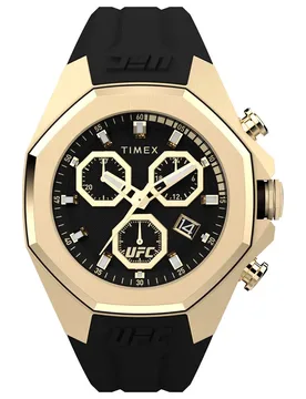 Orologio Ufc Pro Black / Gold Dial One Size - Timex - FashionsVida