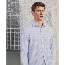 Camisa vestir algodón egipcio hombre manga larga
