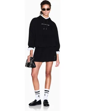 Sudadera de mejr con capucha y logo - Armani Exchange - FashionsVida