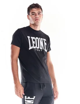 T-shirt à Manches Courtes Big Logo Black / White 2XL - Leone1947 - FashionsVida