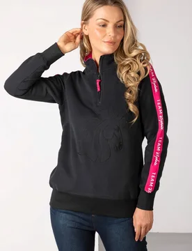 Womens Horse Head Sweatshirt - - Size: 14 - Rydale - FashionsVida