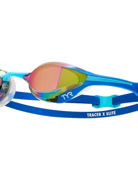 Tracer-x Elite Swimming Goggles Blue / Turquoise One Size Men,Women - TYR - FashionsVida