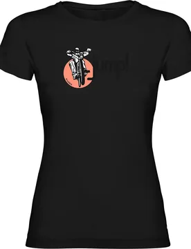 Maglietta A Maniche Corte Jump Black - Kruskis - FashionsVida