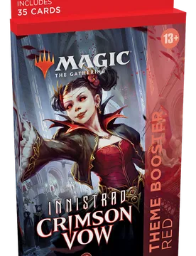 Innistrad: Crimson Vow Theme Booster Pack - Red Innistrad: Crimson Vow - Magic: The Gathering - FashionsVida