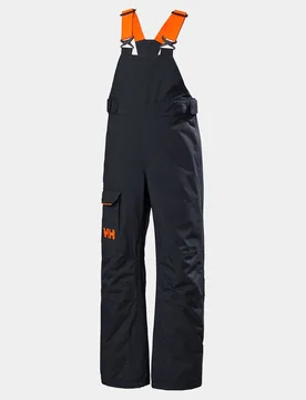 Junior Summit Waterproof Ski Bib Trousers Navy 12 - Navy Blue - Unisex - Helly Hansen - FashionsVida
