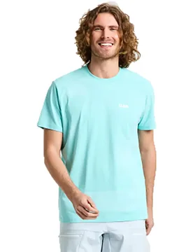 Wind Map Short Sleeve T-shirt Shore Blue M Men - SLAM - FashionsVida